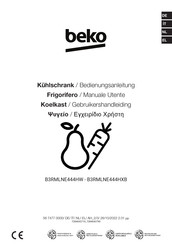 Beko B3RMLNE444HXB Bedienungsanleitung