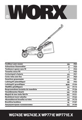 Worx WG743E Bedienungsanleitung