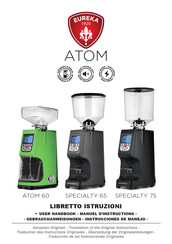 Eureka ATOM SPECIALTY 75 Gebrauchsanweisung