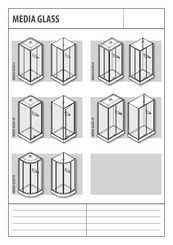 Novellini MEDIA GLASS R Bedienungsanleitung