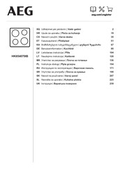 AEG HK654070IB Benutzerinformation