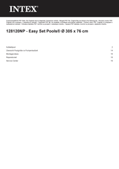 Intex Easy Set 128120NP Benutzerhandbuch