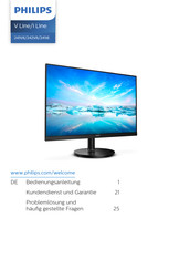 Philips V Line 241V8B/69 Bedienungsanleitung