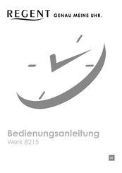Regent 8215 Bedienungsanleitung