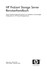 HP ProLiant Benutzerhandbuch