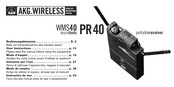 AKG PR40 Bedienungshinweise