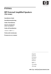 HP P1534A Installationsanleitung
