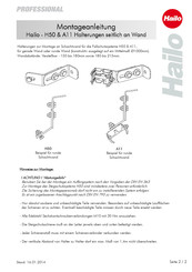 Hailo H-50 Montageanleitung