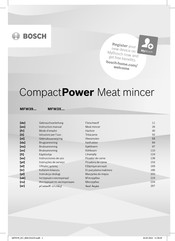 Bosch CompactPower MFW3X17B Gebrauchsanleitung