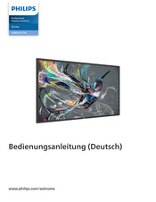 Philips Q Line 32BDL3511Q Bedienungsanleitung