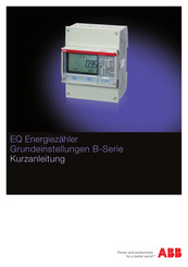 ABB B-Serie Kurzanleitung