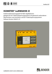 Bender isoRW685W-D Handbuch