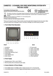 Velleman CAMSET2C Bedienungsanleitung