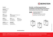 Bernstein SHS-A1Z-SR Betriebs- Und Montageanleitung