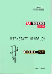 MOTO GUZZI 1000SP 1989 Werkstatt-Handbuch