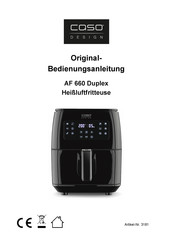 CASO DESIGN 3181 Originalbetriebsanleitung