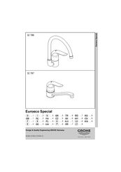 Grohe Euroeco Special 32 787 Bedienungsanleitung