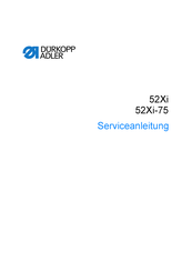 Dürkopp Adler 525i 811201 Serviceanleitung