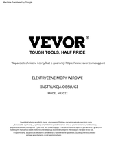 VEVOR G22 Benutzerhandbuch