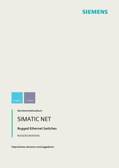 Siemens SIMATIC NET RUGGEDCOM RS930L Betriebshandbuch