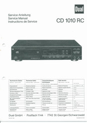 Dual CD 1010 RC Serviceanleitung