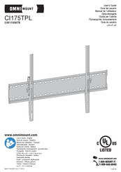 Omnimount OM1100678 Benutzerhandbuch