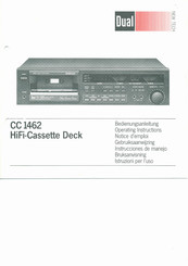 Dual CC 1462 Bedienungsanleitung