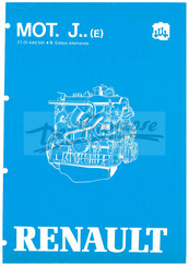 Renault 829 J6R Reparaturhandbuch