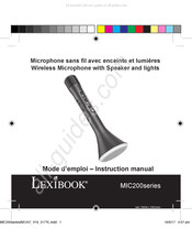 LEXIBOOK MIC200-Serie Bedienungsanleitung