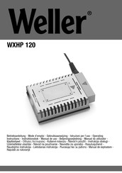 Weller T0052702999N Betriebsanleitung