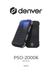 Denver PSO-20006 Bedienungsanleitung