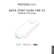 MotionBlinds CMD-01 Kurzanleitung