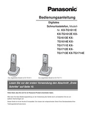 Panasonic KX-TG1611E Bedienungsanleitung