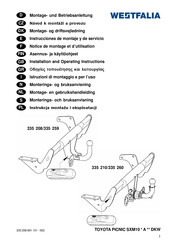 Westfalia 335 210 Montage- Und Betriebsanleitung