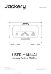 Jackery Explorer 100 Plus Bedienungsanleitung