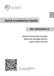 Eneo IND-58F0028MTLA Bedienungsanleitung