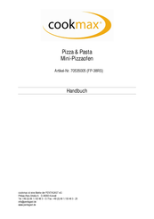 CookMax FP 37/67 RS Handbuch