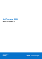 Dell Precision 3540 Servicehandbuch