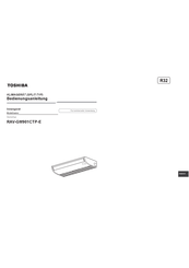 Toshiba RAV-GM901CTP-E Bedienungsanleitung