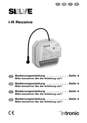 Selve Intronic i-R Receive Bedienungsanleitung