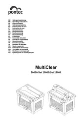 Pontec MultiClear Set 20000 Gebrauchsanleitung
