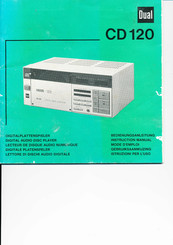 Dual CD 120 Bedienungsanleitung
