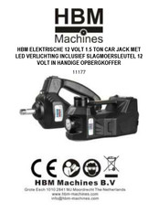 HBM Machines 11177 Bedienungsanleitung