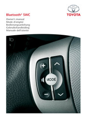 Toyota Bluetooth SWC Bedienungsanleitung