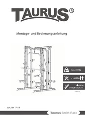 Taurus TF-SR Montage- Und Bedienungsanleitung