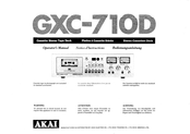 Akai GXC-710D Bedienungsanleitung