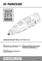 Parkside PFBS 12 C7 Originalbetriebsanleitung