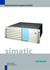 Siemens SIMATIC Box PC 840 V2 Erste Schritte