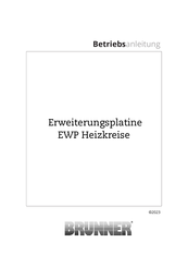 Brunner EWP Basis Betriebsanleitung