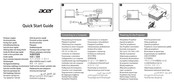Acer H6546Ki Schnellstartanleitung